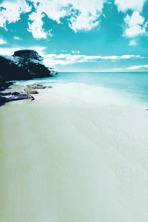 海以天为背景,无尽蓝梦